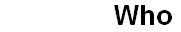  Who 